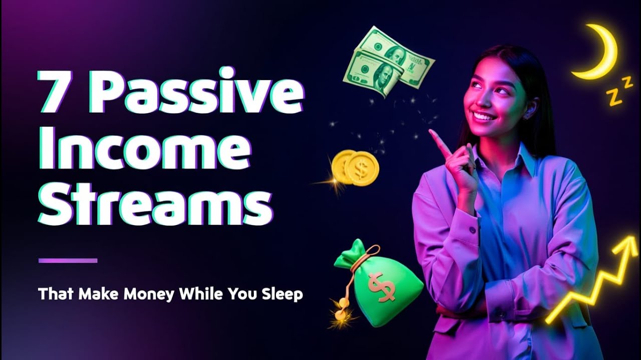 7 Passive Income Streams That Make Money While You Sleep - YouTube
