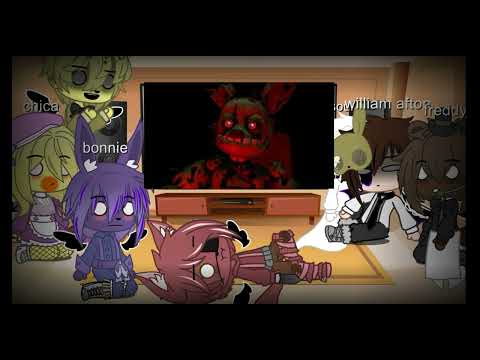 FNAF 1 REACTS TO WİLLİAM AFTON(+his childrens)|| funny-drama