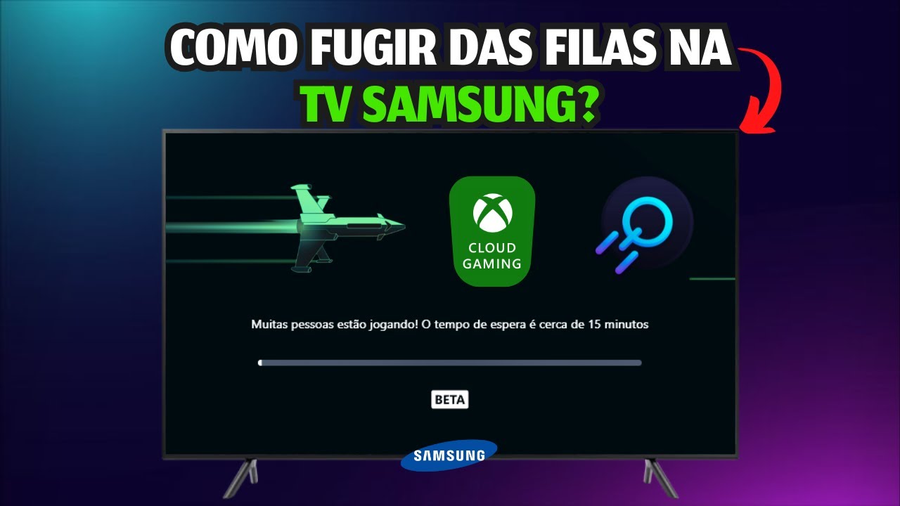XCLOUD e BOOSTEROID sem FILA na TV SAMSUNG? Veja como fazer!