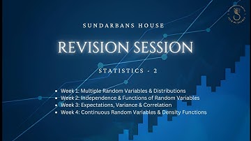 Revision Session : Statistics 2 @Quiz 1