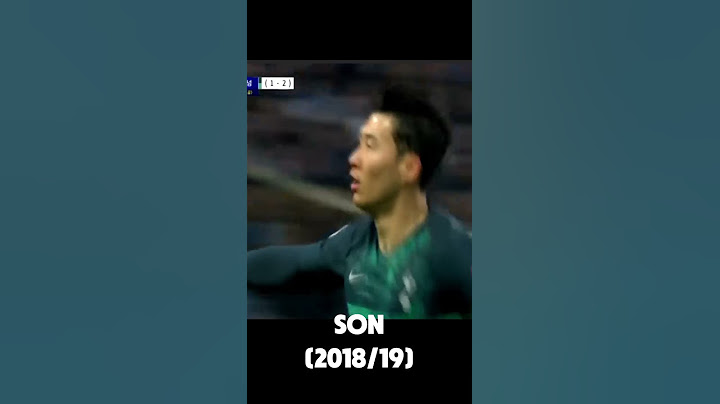 손흥민 챔피언스리그 기억에 남는 골 Son champions goal