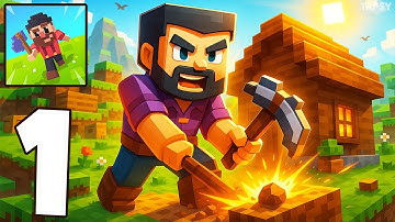 🪓Craft Valley Gameplay Walkthrough Part 1 – Craft & Explore! (Android,iOS)