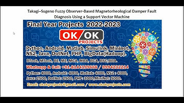 Takagi–Sugeno Fuzzy Observer Based Magnetorheological Damper Fault Diagnosis Using a Support Vector