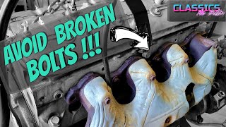 How To Remove LS Exhaust Manifold Bolts without Breaking Them | Vortec by CLASSICS ARE BETTER 63,238 views 2 years ago 6 minutes, 1 second