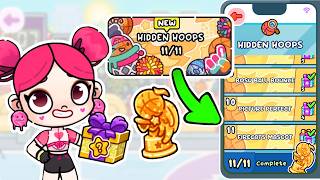 HIDDEN HOOPS 11/11 ✅️ ALL NEW SECRETS OF BASKETBALL IN AVATAR WORLD 🌎 UPDATE