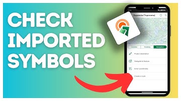 How to check imported symbols on Avenza Maps?