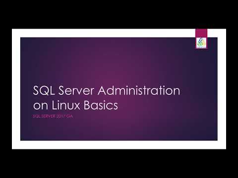 Introduction to SQL Server on Linux
