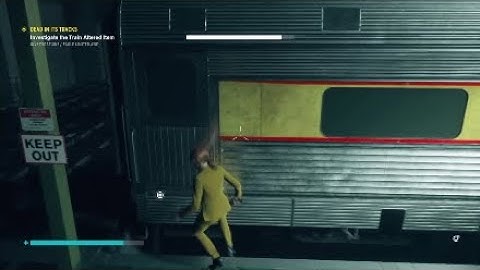 Control DLC AWE: Train quest - Dead in the tracks