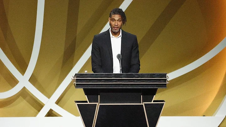 Tim Duncan's Hall of Fame Enshrinement Speech
