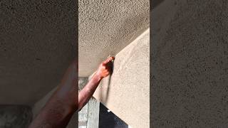 Corner plaster finishing #construction #work #shorts