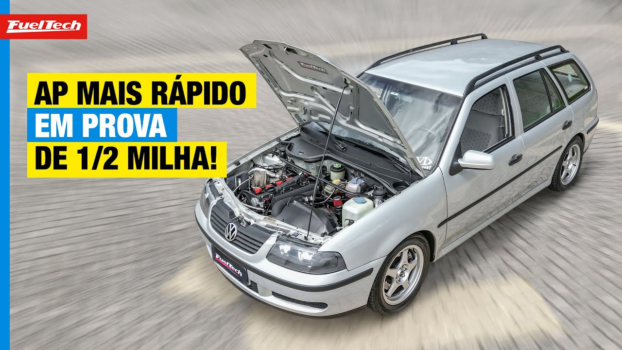 Parati 20v Turbo com 600cv montada para as provas de 800m!