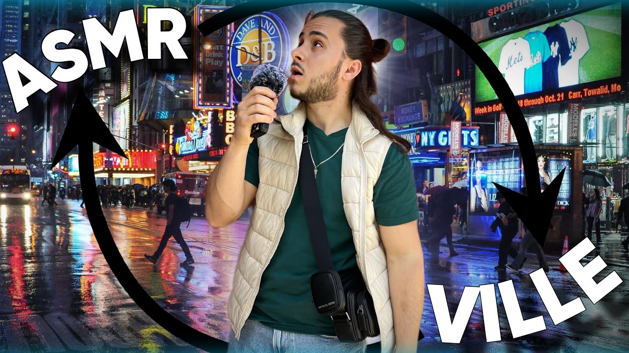 ASMR | DANS MA VILLE 🏙️