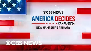 Trump defeats Haley in New Hampshire GOP primary, CBS News projects | full coverage