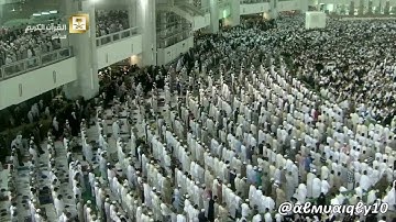بكاء || الشيخ د. ماهر المعيقلي فى ختم سورة يونس وإستفتاح سورة هود || ليلة ١٠ رمضان ١٤٣٧هـ