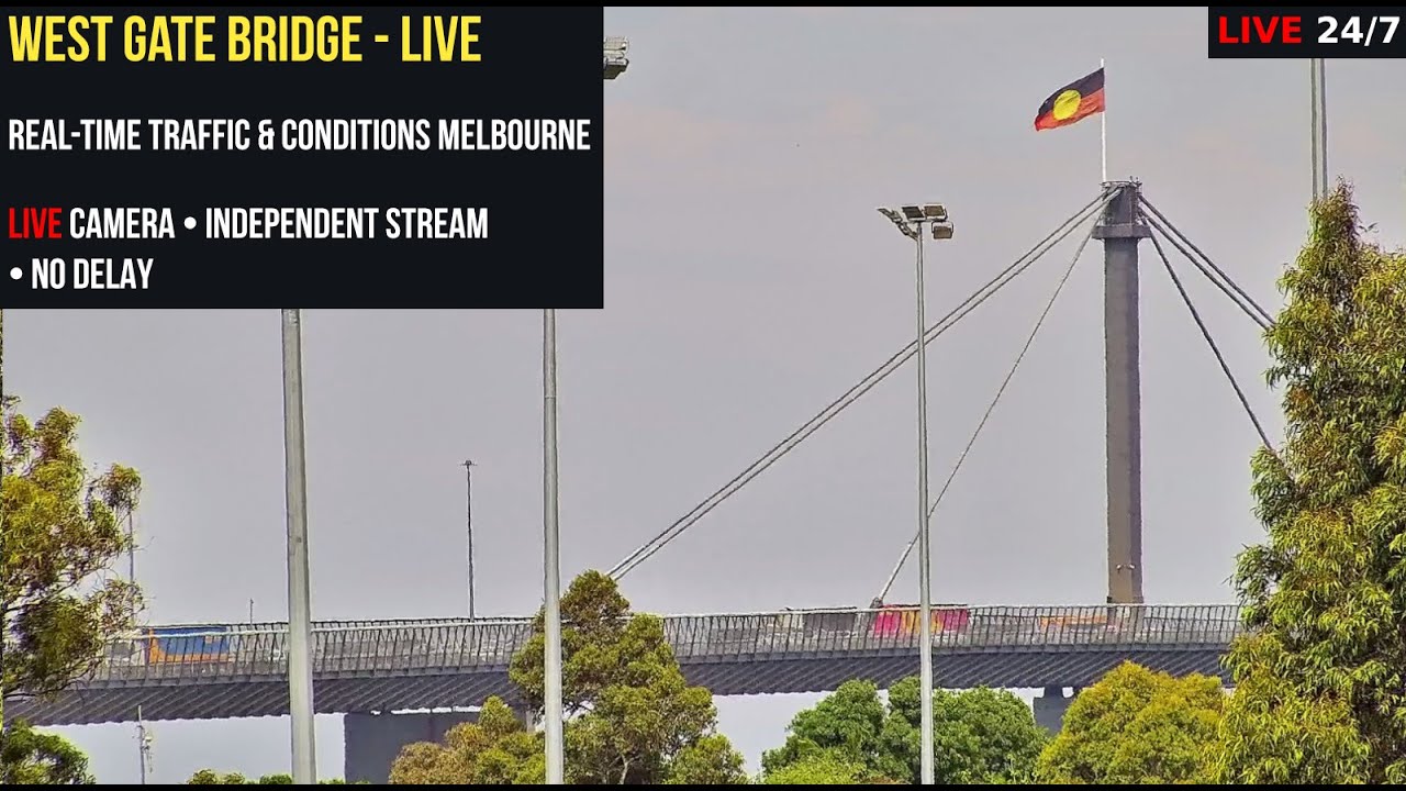 West Gate Bridge LIVE — Real-Time Traffic & Conditions (Melbourne)