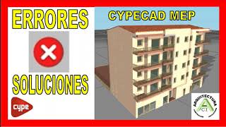 Debe disponer, al menos, una central de detección de CO. Errores Cypecad Mep. Error Cype.