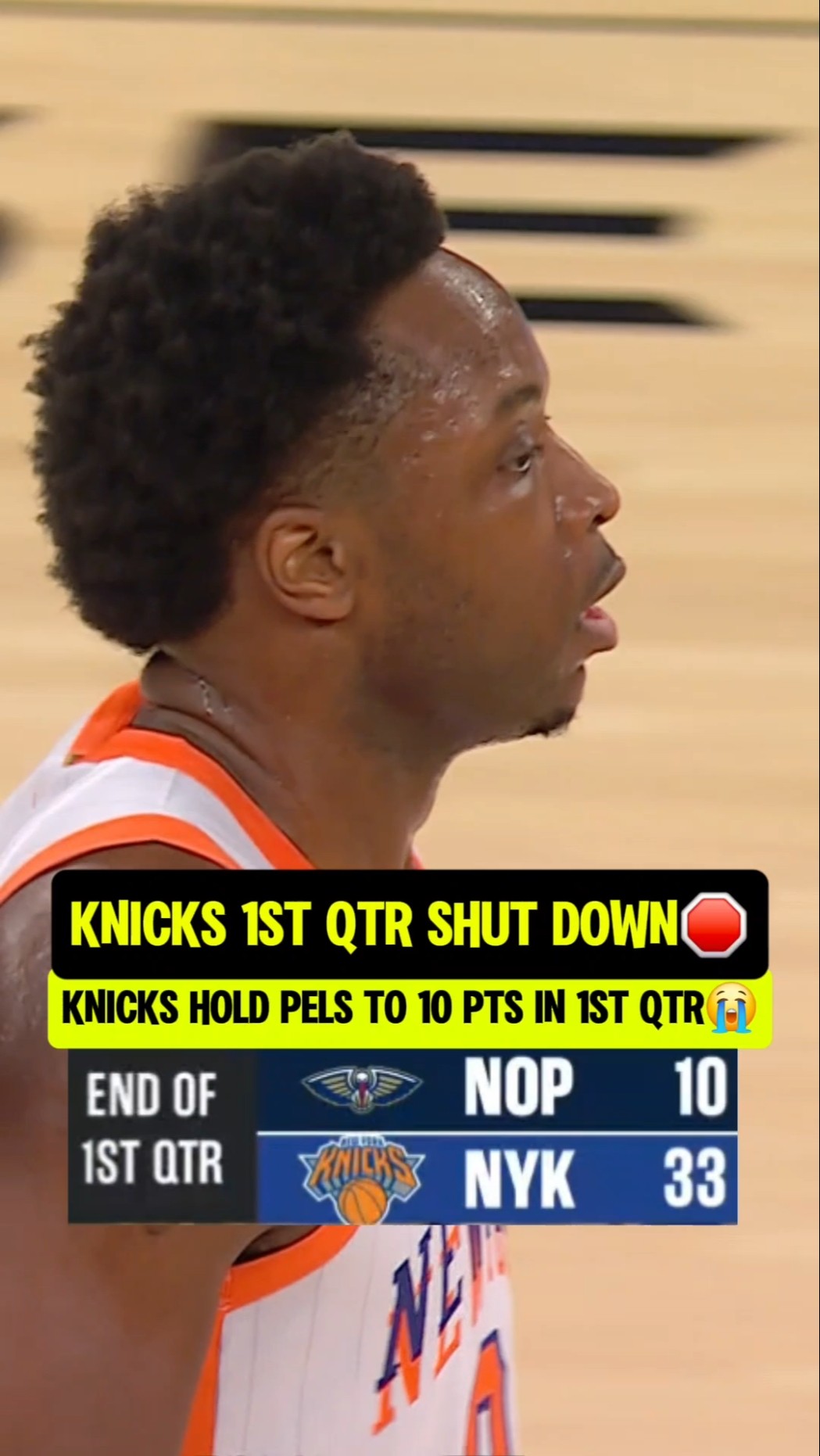 Knicks have the Pels on LOCKDOWN?