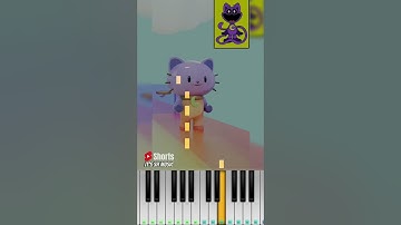 build a Catnap! (@ssielstudio) Poppy Playtime 3 - Piano Tutorial