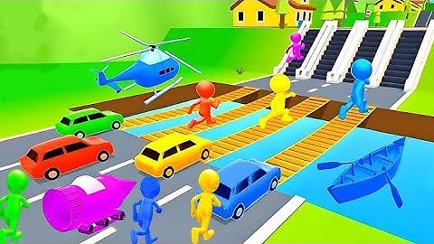 Shape shifting 🏃‍♂️🚗🚲🚦All Levels Gameplay Walkthrough Android,ios Max Level Ep 10