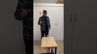 Kolay sandık ama olmadı! 🤯 Ping pong challenge #shorts #shortvideo #teacherlife