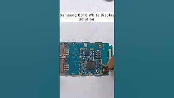 B310 white display salutations