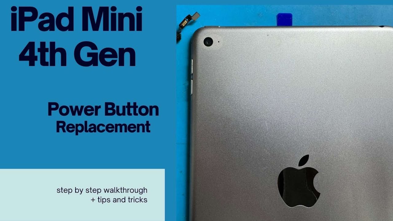Fix Your Broken Ipad Mini 4 Power Button With This Simple Replacement Guide!