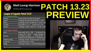 Nemesis Reacts to PATCH Preview 13.23 🤔🧐