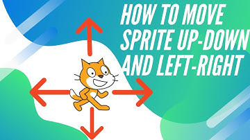 scratch moving code| how to make a sprite walk up down and left - rightin scratch|