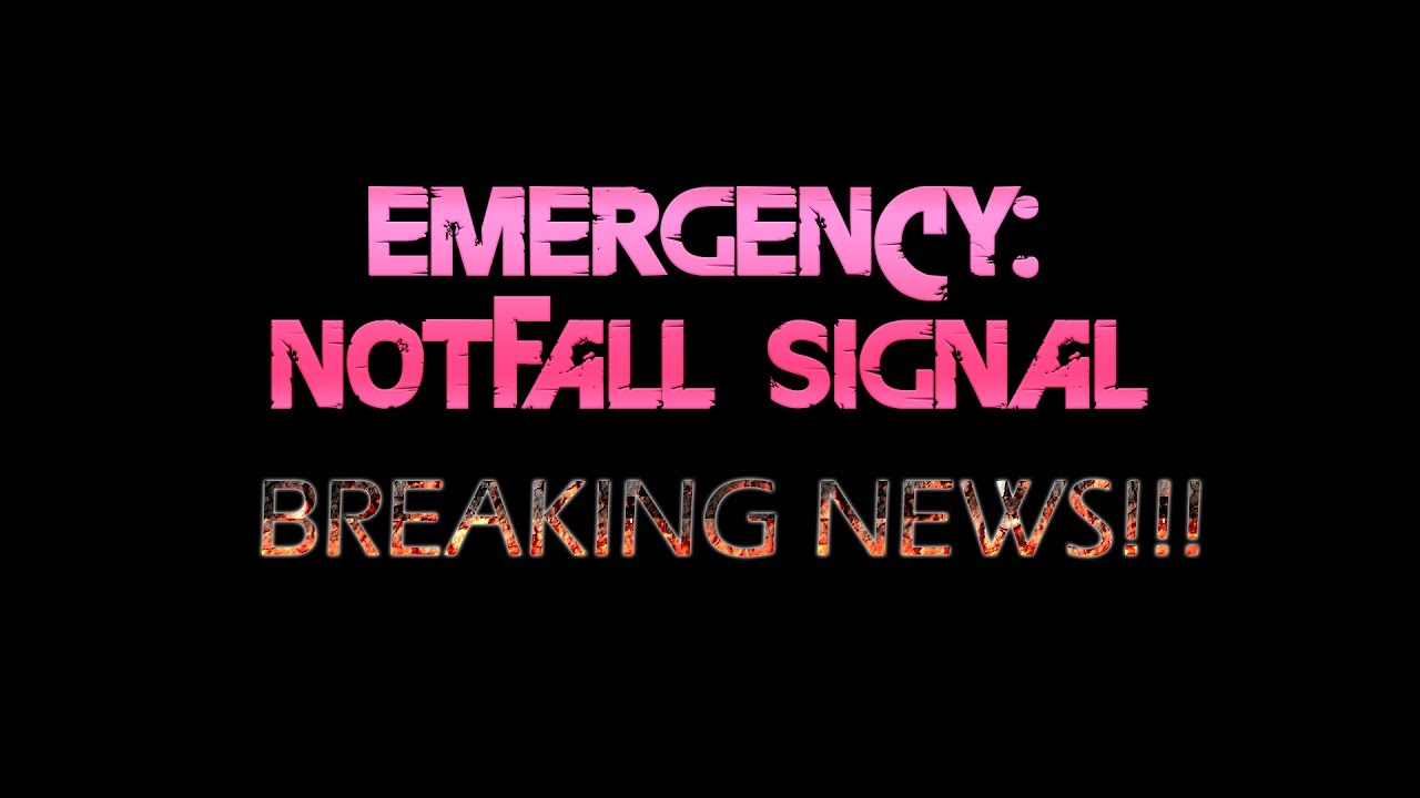 EMERGENCY NOTFALL SIGNAL BREAKING NEWS YouTube