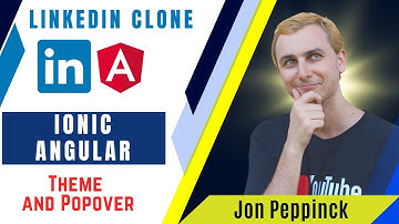 Ionic Angular Theme and Popover