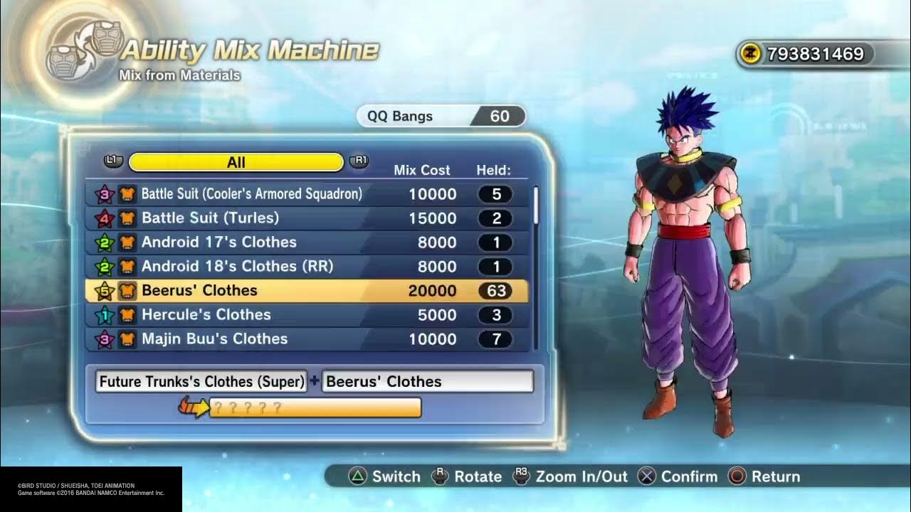 Dragon Ball Xenoverse 2 Best Qq Bang BEST QQ BANG LEVEL 6 RECIPE (Part 23) | Dragon Ball Xenoverse 2 - YouTube