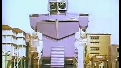 Robot Commando TV Commercial Ideal 1961