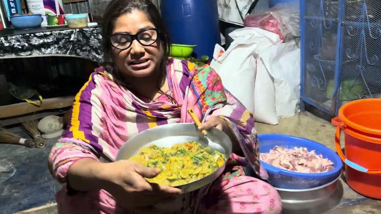 আট বছর পর কলা গাছের বোগলী রান্না করে খেলাম