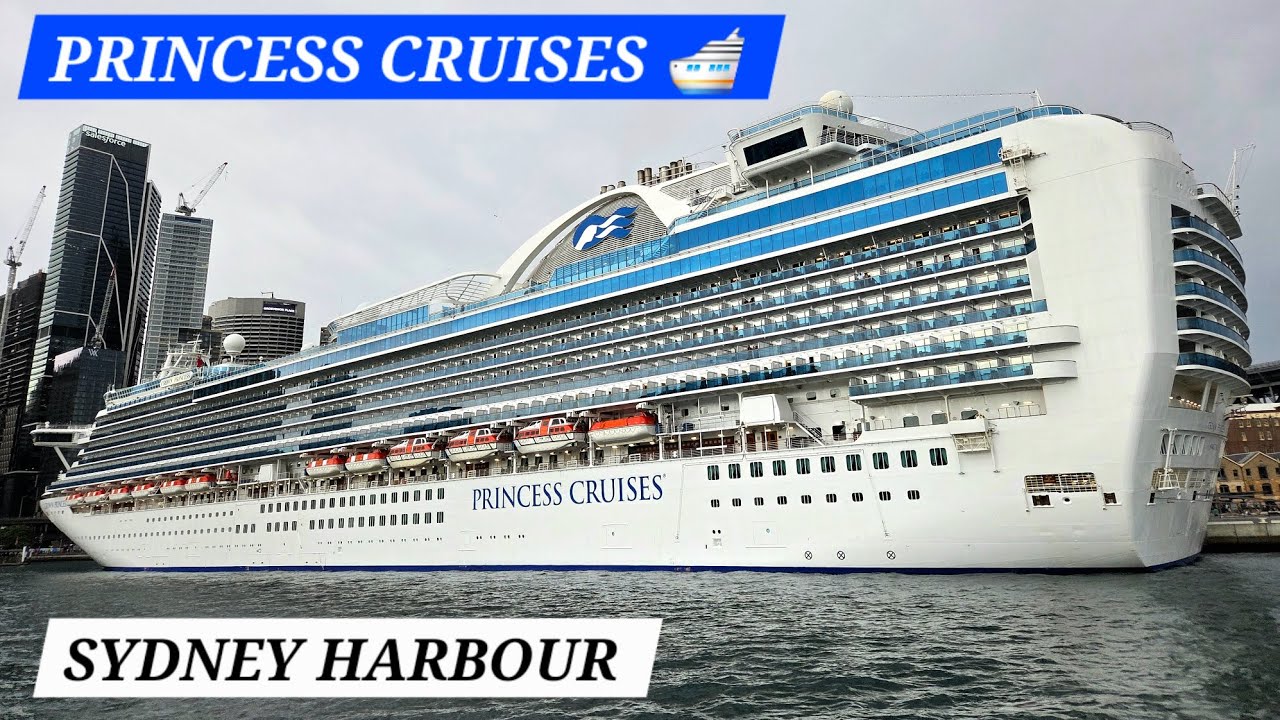 Gigantic Crown Princess at Circular Quay | Sydney Harbour Spectacle