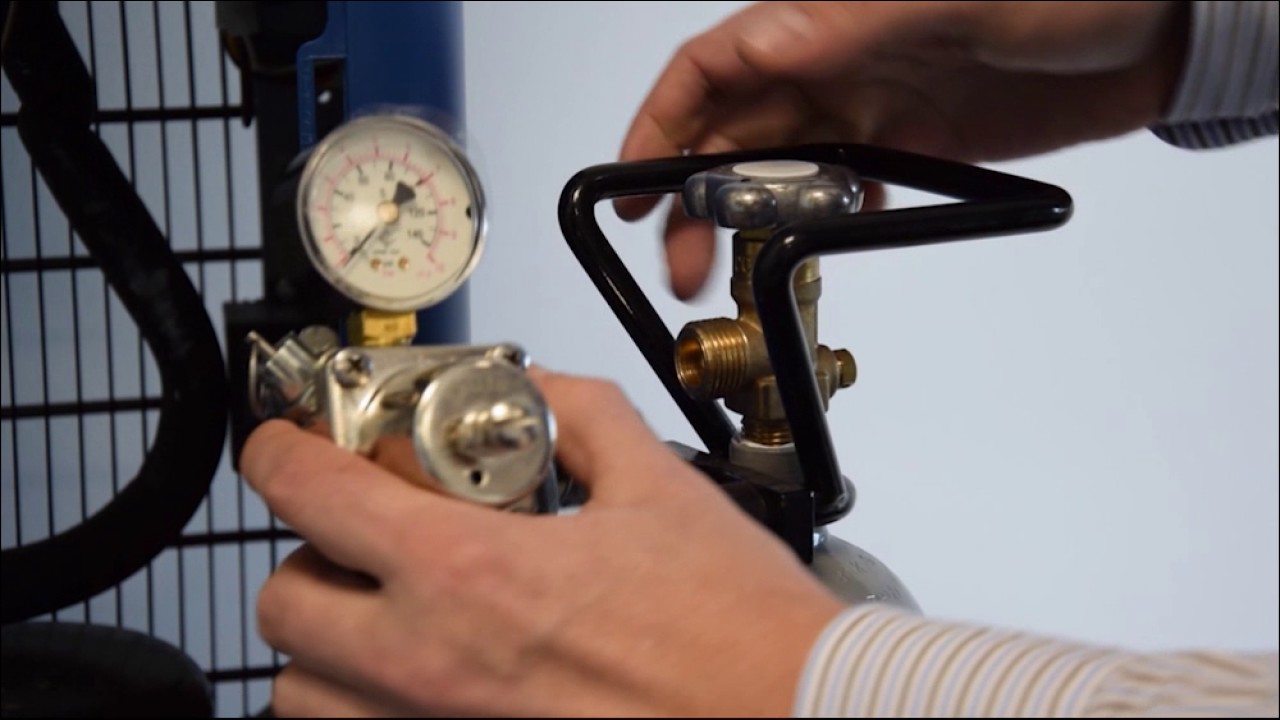 CO2 Flaschen wechseln bei Wasserspendern von revos YouTube