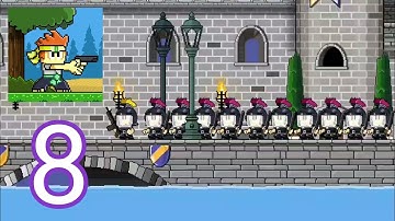 Dan The Man - Gameplay Walkthrough Part 8 - Stage 8-2 Levels 1 (iOS, Android)