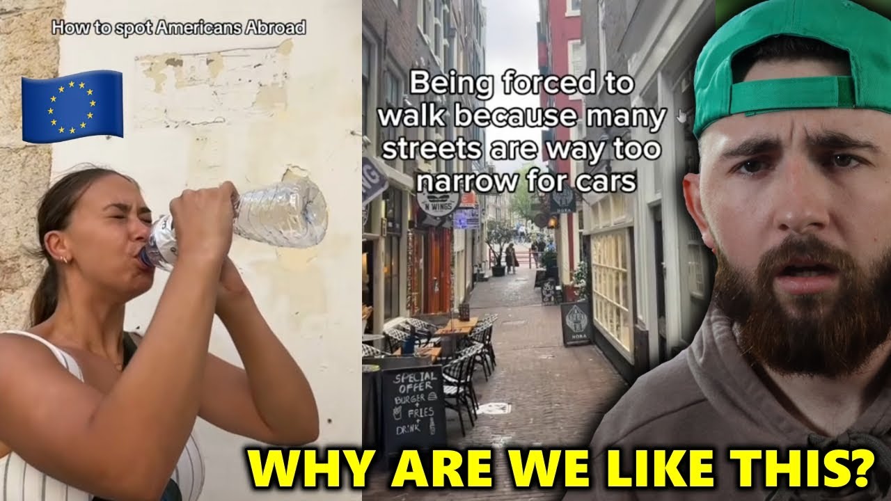 Stereotypical American Tourist in Europe... *I'm Embarrassed*