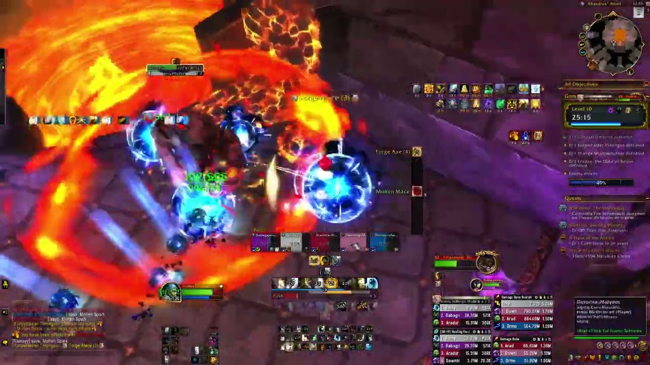Holy Priest - Grim Batol M+ 10 Pug Full Dungeon - TWW