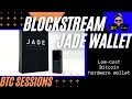 Blockstream jade  mobile bitcoin hardware wallet full tutorial