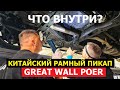 Как устроен пикап Great Wall Poer 2024 тех обзор на подъёмнике Оцинковка Реальный клиренс Замер ЛКП