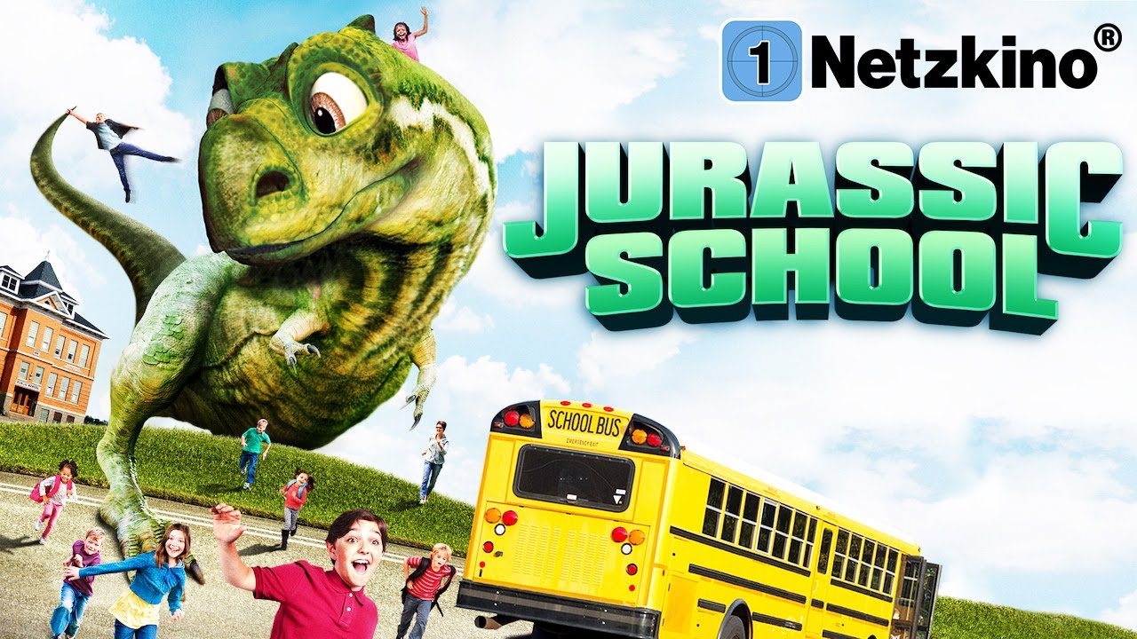 Jurassic School (KOMÖDIE ganzer Film Deutsch, Filme für die ganze Familie in voller Länge in 4K UHD)