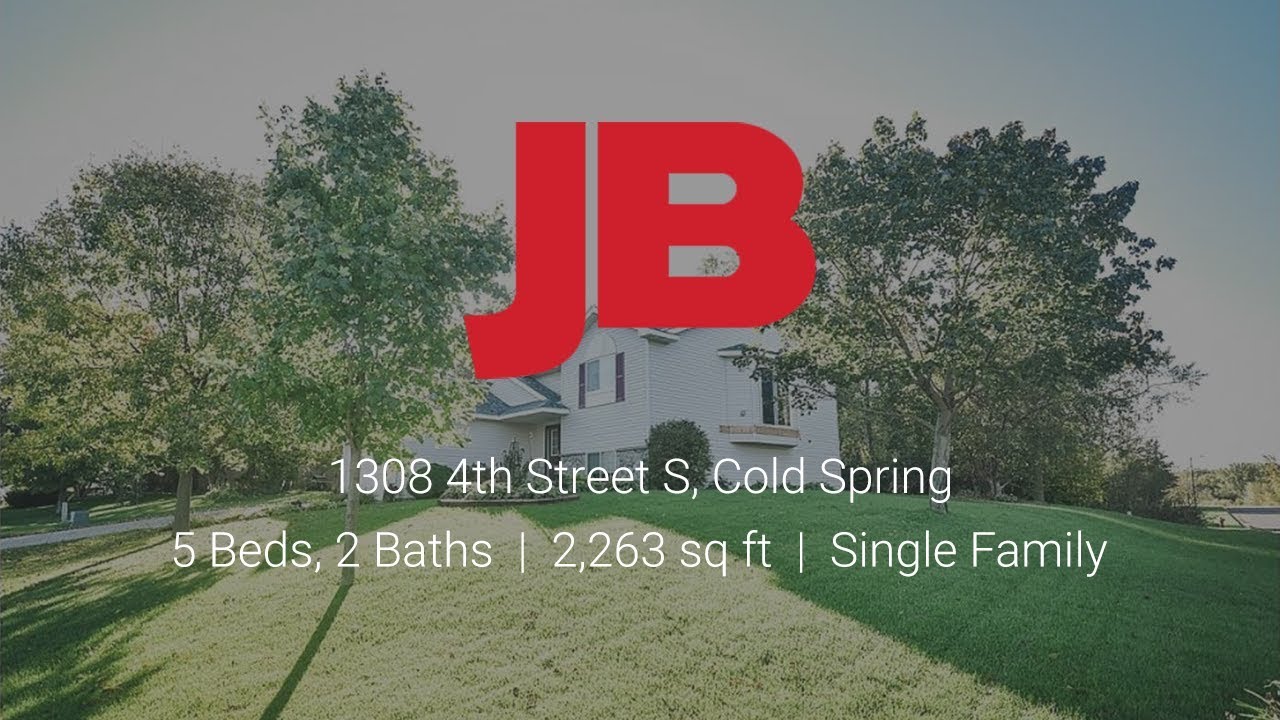 1308 4th Street S Cold Spring Mn Home For Sale Jonathan