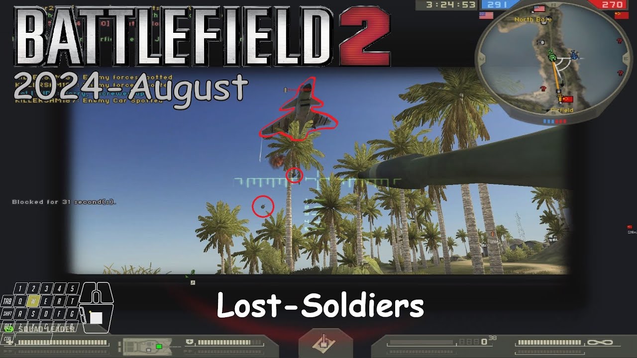 Battlefield 2 in 2024 (301 - Lost-Soldiers server)-Raw rounds