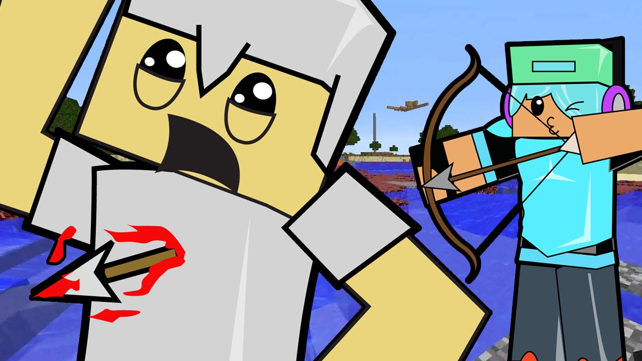Minecraft / The Bridges Friday / Can't Run From my Arrows! / Gamer Chad Plays