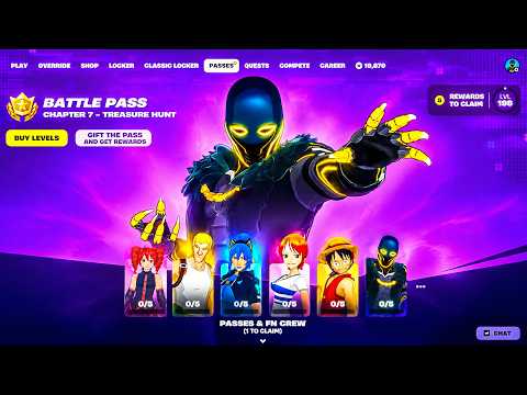 Fortnite Chapter 7 Mini Season Battle Pass Trailer (Full Showcase)
