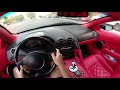Driving the Lamborghini Murcielago Manual (6 speed Gated POV)