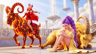 Ruby Family VS Golden Family: RUMI Gets The Goat Racing Championship - KPOP Demon Hunters