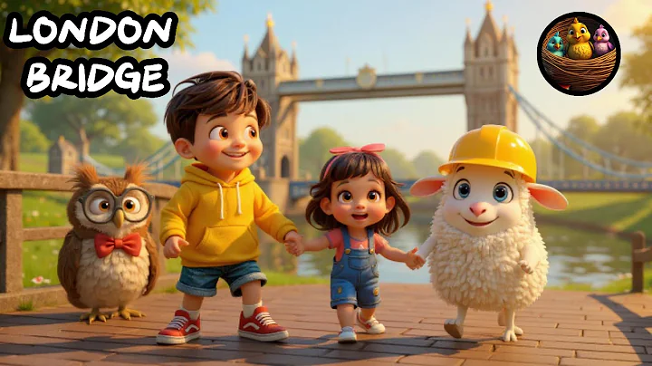 London Bridge Is Falling Down | 3D Animation Song for Kids | Nursery Rhymes & Children’s Songs