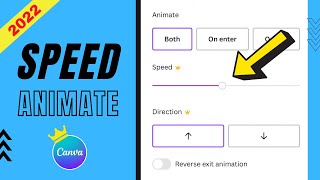 How to create Animate Speeding an image or icon | canva tutorials 68