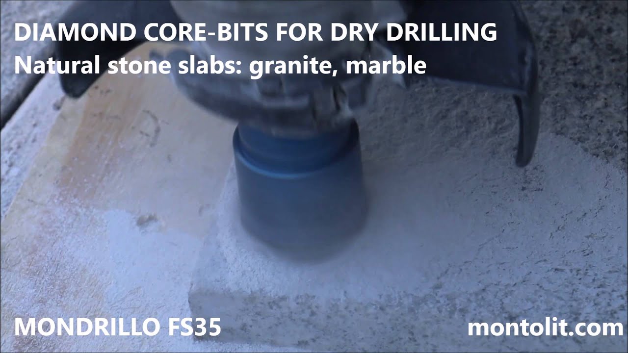 1/2" Stone Core Drill Bits for Granite Concrete Marble Countertops 